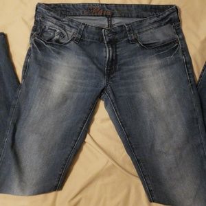 Mavi serena low cut skinny jeans size 30/32